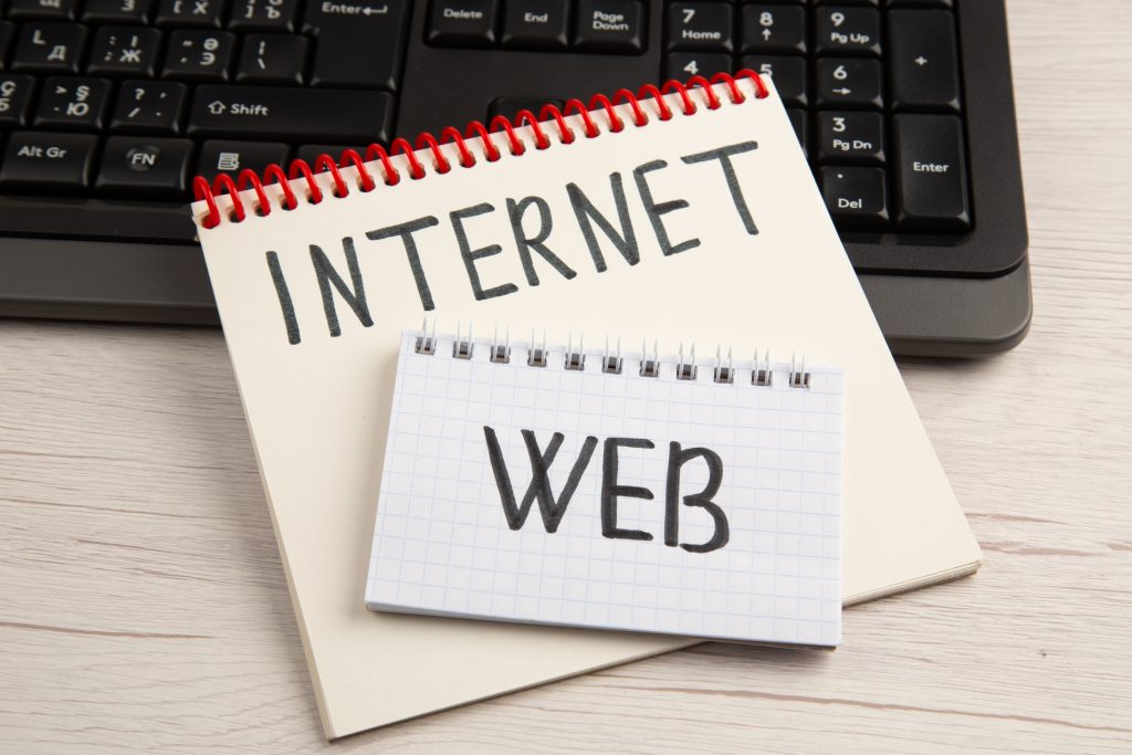 webové stránky a internet